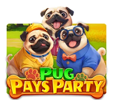 Pug Pays Party